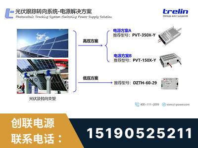 瑞安-光伏跟踪转向系统-电源解决方案